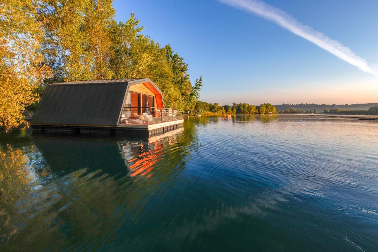 Maison Flottante - Houseboat - Baurech Insolite 외부 사진