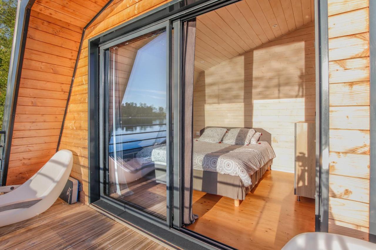 Maison Flottante - Houseboat - Baurech Insolite 외부 사진