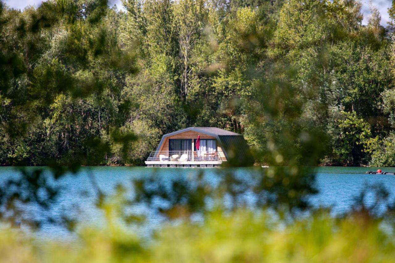 Maison Flottante - Houseboat - Baurech Insolite 외부 사진